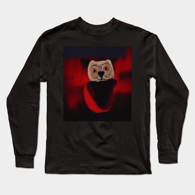 groundhog frightened Long Sleeve T-Shirt by Catbrat